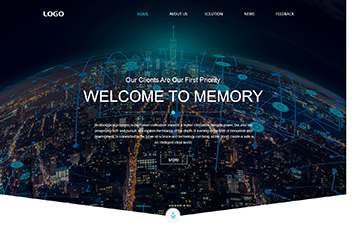 网站建站模板:Memory