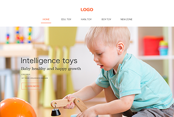 网站建站模板:儿童玩具电商网站