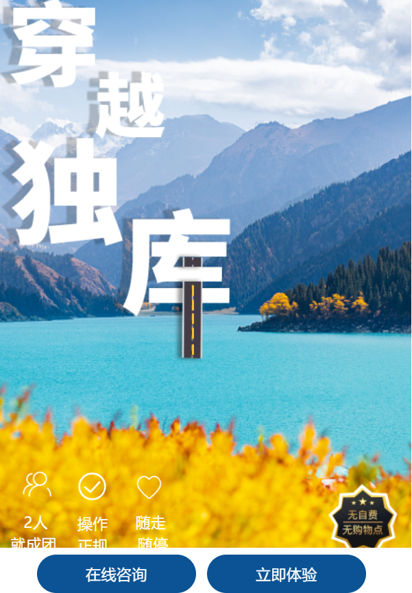 新疆旅游AI应用范本网站模板桌面预览
